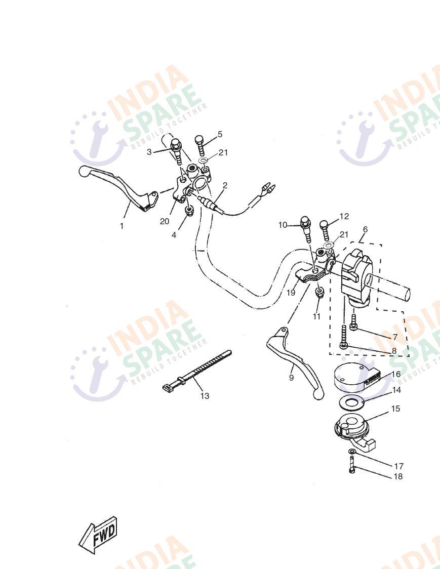 HANDLE SWITCH LEVER